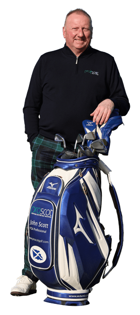 John Scott With Clubs